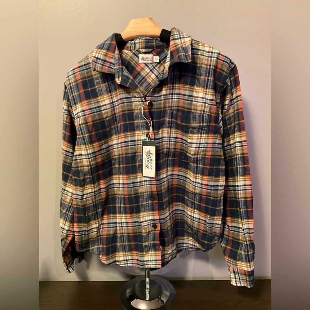 Alpine Design Midweight Flannel Plaid Shirt